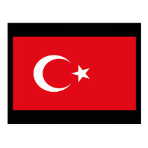 Flag of Turkey Postcards