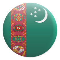 Flag of Turkmenistan Sticker