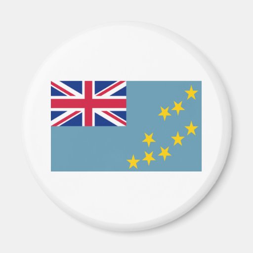 Flag of Tuvalu Refrigerator Magnet