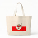 Flag of Tyrol, Austria Tote Bags