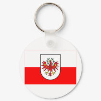 Flag of Tyrol, Austria keychains by Vexillophile Flag of Tyrol, Austria keychains