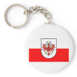 Flag of Tyrol, Austria keychains