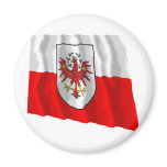 Flag of Tyrol, Austria Refrigerator Magnets