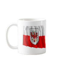 Flag of Tyrol, Austria mugs by Vexillophile Flag of Tyrol, Austria mugs