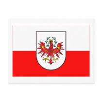 Flag of Tyrol, Austria postcards by Vexillophile Flag of Tyrol, Austria postcards