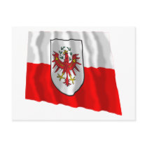 Flag of Tyrol, Austria postcards by Vexillophile Flag of Tyrol, Austria postcards