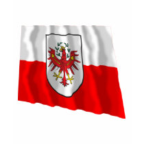 Flag of Tyrol, Austria t-shirts