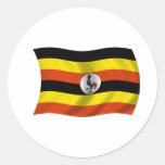 Flag of Uganda Stickers