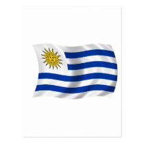 Flag of Uruguay postcards