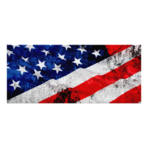 Flag Of USA Personalized Announcements