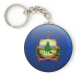 Flag of Vermont Key Chain