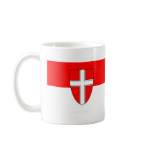 Flag of Vienna, Austria mugs by Vexillophile Flag of Vienna, Austria mugs