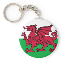Flag of Wales Key Chains