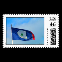 Flag of Warren County Tennessee stamps