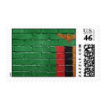 Flag of Zambia postage