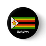 Flag of Zimbabwe Button