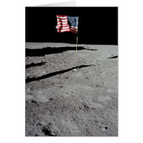 Flag on Moon, Apollo 11, NASA cards by PDKing Flag on Moon, Apollo 11, NASA cards