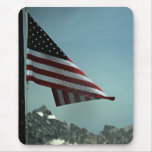 Flag Over Teton Mousepad