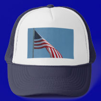 Flag!  Patriotic colors! hats