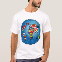 Flag Planet t-shirts by prawny Flag Planet t-shirts