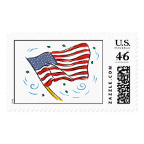 Flag postage