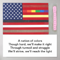 Flag poster