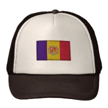 Flag principality Andorra Hats