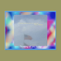 Flag Reflection postcards