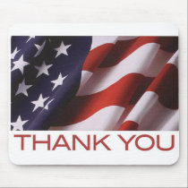 Flag-Thank You mousepads