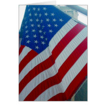 flag triangle card