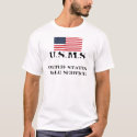 flag, United States Male Service, U.S.M.S t-shirts by wormymagic flag, United States Male Service, U.S.M.S t-shirts