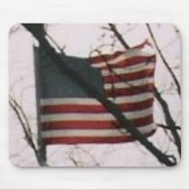 FLAG WAVING mousepads