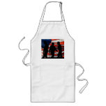 Flag with Soldier Silhouette Apron