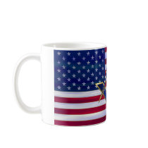 Flag with Square and Compasses Coffee Mugs