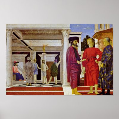 Flagellation Of Christ By Piero Della Francesca Print by Artcollection