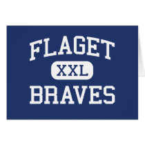 Flaget - Braves - High - Louisville Kentucky cards