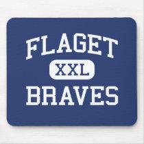 Flaget - Braves - High - Louisville Kentucky mousepads by customteamsportswear Flaget - Braves - High - Louisville Kentucky mousepads