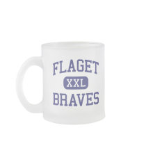 Flaget - Braves - High - Louisville Kentucky mugs by customteamsportswear Flaget - Braves - High - Louisville Kentucky mugs
