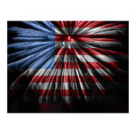 FlagFireworks Postcard