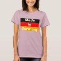 Flagge, MadeinGermany t-shirts