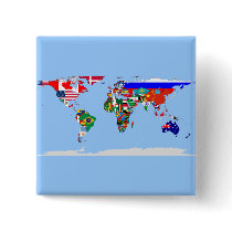 flagged world pin