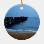 Flagler Beach Pier Christmas Tree Ornament