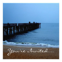 Flagler Beach Pier Custom Announcements