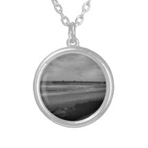 Flagler Beach Pier From the Shoreline Custom Jewelry