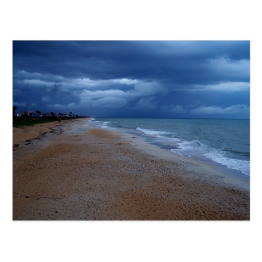 Flagler Beach Shoreline View Post Cards