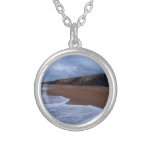 Flagler Beach Shoreline With Rocks Necklace