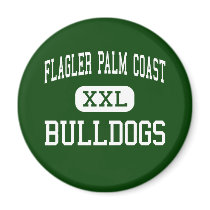 Flagler Palm Coast - Bulldogs - High - Palm Coast magnets by customteamsportswear Flagler Palm Coast - Bulldogs - High - Palm Coast magnets