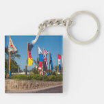 Flags Acrylic Keychains