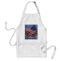 Flags American aprons