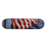 Flags American Custom Skate Board